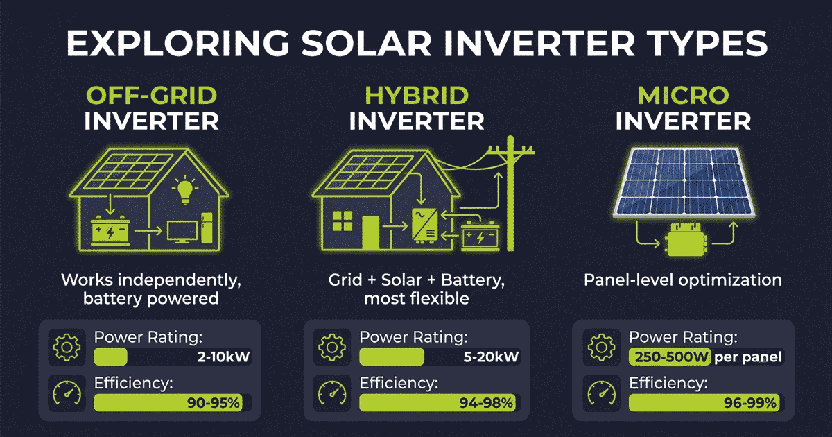 Complete Guide to Off-Grid Solar Inverters: How to Choose the Right One