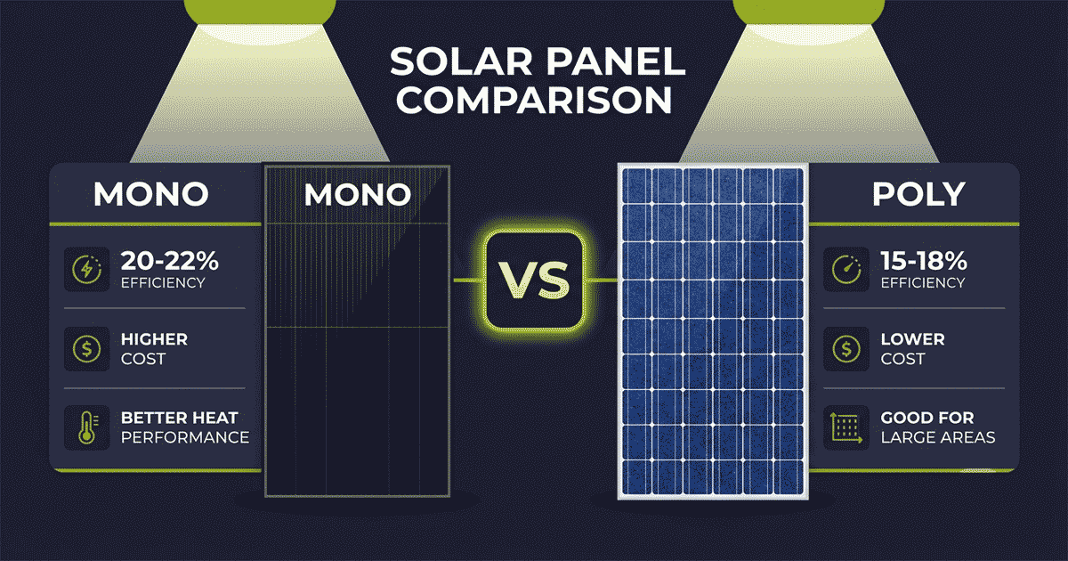 Monocrystalline vs Polycrystalline Solar Panels: Which Is Best for Off-Grid?